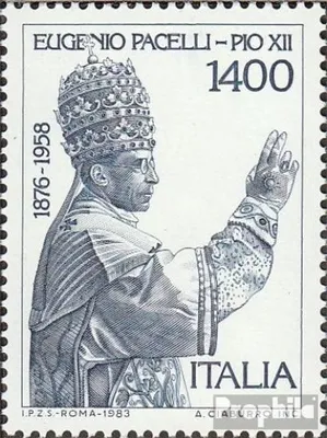 Produktbild von Briefmarken Italien 1983 Mi 1829 (kompl.Ausg.) postfrisch Papst Pius XII.