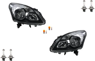 Produktbild von Johns, reflektory halogenowe pasujące do Renault Koleos HY 08-11 zestaw żarówek Li. Re 26075JY40A 26025JY40A