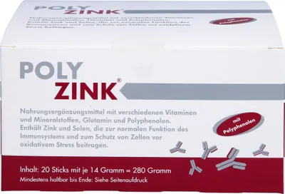 Produktbild von PolyZink Sachets, 20 St. Beutel