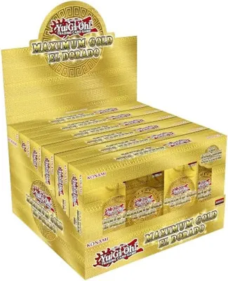 Produktbild von Yu-Gi-Oh! Maximum Gold El Dorado 6 Booster Box Display englisch