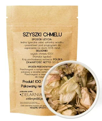 Produktbild von Hopfenzapfen 50g HERBARZPOLSKI