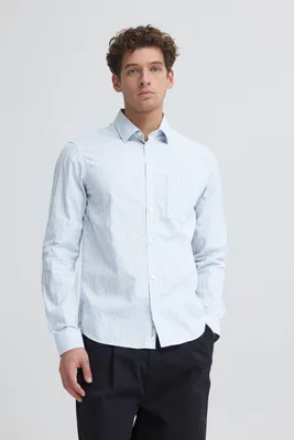 Produktbild von Casual Friday CFOrlyn Herren Hemd Langarmhemd Freizeithemd 100% Baumwolle Regular Fit