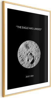 Produktbild von Posterpapier Poster - The Eagle Has Landed 21x30 cm Menschen i-C-0155-ao-a