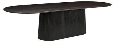 Produktbild von Esstisch Salvator aus Mangoholz Oval 300cm - Walnuss