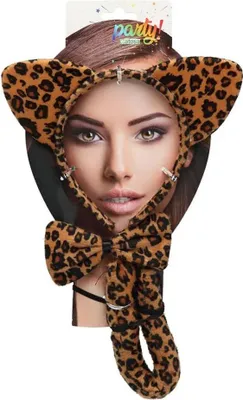 Obrázok produktu pre Atosa Tail and Bow Tie Tiara Brown Brown One Size
