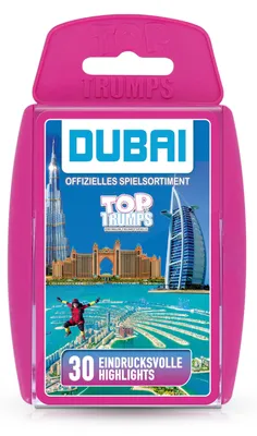 Produktbild von Top Trumps - Dubai Kartenspiel Quartettspiel Spiel
