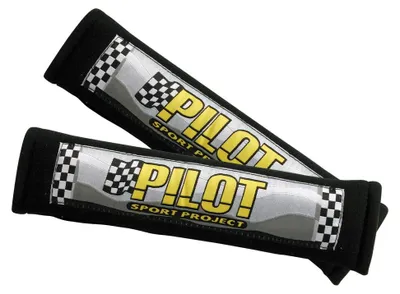 Produktbild von Pilot, Paar Gurtpolster - Schwarz