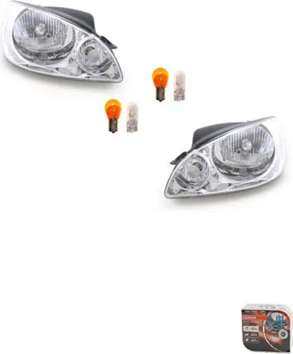Obrázok produktu pre Johns, svetlomety + Osram Night Breaker Laser vhodné pre Hyundai Getz TB 08/05- L R 921011C510 921010B510 921021C510 921020B510