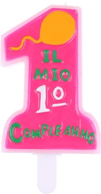 Immagine prodotto di La prima torta di compleanno di Kaars è rosa
