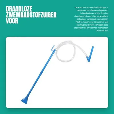 Productafbeelding van Draadloze Zwembadstofzuiger voor Bubbelbaden en Spa's
