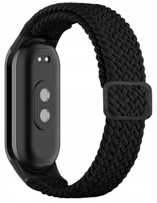 Zdjęcie produktu dla Pasek ChronSmarta do smartband'a Xiaomi Mi Band 8 / 9 / 10 (Czarny)