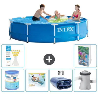 Imagen del producto de Piscina inflable rectangular - 305x76 cm - 5 piezas - Modelo S173