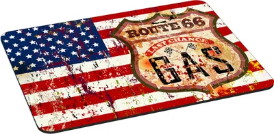 Produktbild von PEDEA Design Mauspad 35 x 26 cm, Stars & Stripes