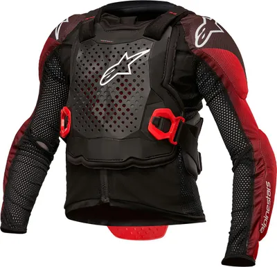 Zdjęcie produktu dla Młodzieżowa kurtka ochronna Alpinestars Bionic Tech, czarny/czerwony, S/M