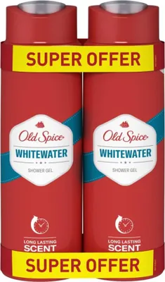 Obrázek produktu pro Old Spice - WhiteWater Duo Shower Gel - Sprchový gel 400ml
