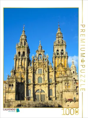 Produktbild von CALVENDO Puzzle Catedral de Santiago de Compostela | 1000 Teile Lege-Größe 64x48cm Foto-Puzzle für glückliche Stunden