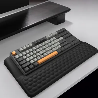 Image de Support ergonomique pour poignets, conçu pour les claviers