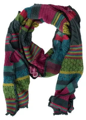 Zdjęcie produktu dla Elzusha - Szalik modny, wykonany w 100% z wełny merino, lekki