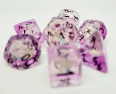 Produktbild von Würfelset: Purple Unicorn (7)