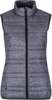 Produktbild von Regatta Professional TRA857 | Damen Weste Womens Firedown Down Touch Bodywarmer - Farbe: Grey Marl/Black - Größe: 36 (10)