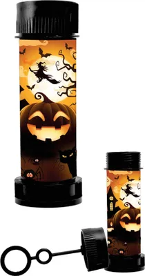 Productafbeelding van Heksenfestival, pompoenfestival, zeepbellen, Halloween-decoratie, feestartikelen, toverzeep, griezelavond, pompoenworkshop, avondgezelschap, feest, kleur: oranje