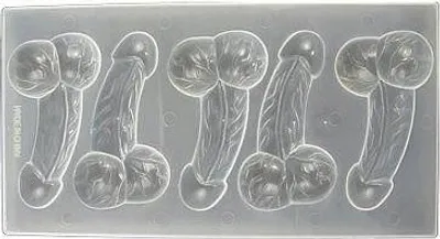 Image de Moule à glaçons "Gros membres" 1 pc, SJ8038