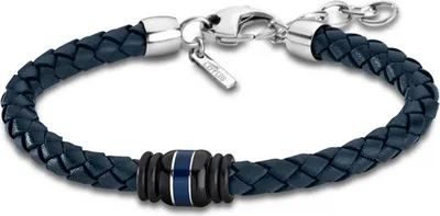 Produktbild von Lotus Style Urban Armband blau LS1814-2/1 Herren Armschmuck Leder D2JLS1814-2-1