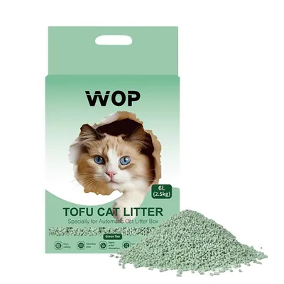 Produktbild von TOFU Katzenstreu Grüner Tee - WOP - Kattoilette