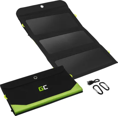 Obrázek produktu pro Green Cell SOL02 solární panel s funkcí powerbanky 21W 10000mAh