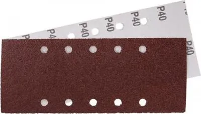 Produktbild von Schleifpapier 115x280mm,P40,10 Löcher 5Stk / Packung 1 Stck.