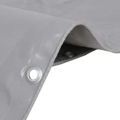 Produktbild von vidaXL Abdeckplane 650 g/m² 1,5 x 10 m Grau