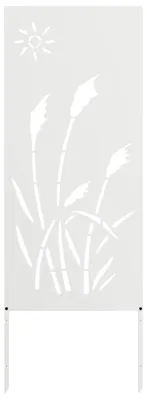Produktbild von vidaXL Garten Sichtschutz-Leinwand Weiß 50 x 140 cm