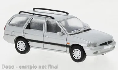 Produktbild von PCX Premium Classics Ford Escort MK VII Turnier silber, 1995,