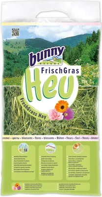 Image de Bunny FrischGras Heu Blüten                                500 g