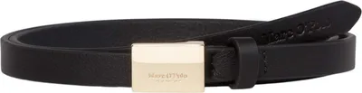 Produktbild von Marc O'Polo Leder Taillengürtel Loris Leather Belt W70 Black schwarz