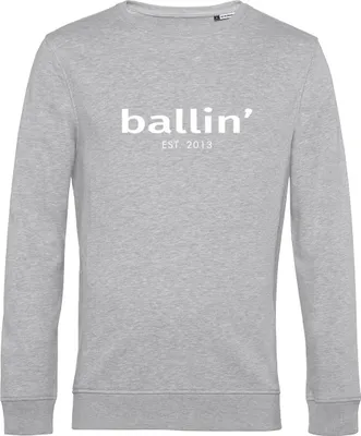 Produktbild von Ballin Est. 2013 Basic Sweater  Grau - Große S