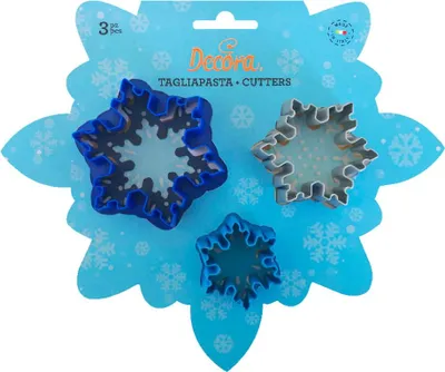 Produktbild von Schneeflockenausstecher Formen 3pcs Decora