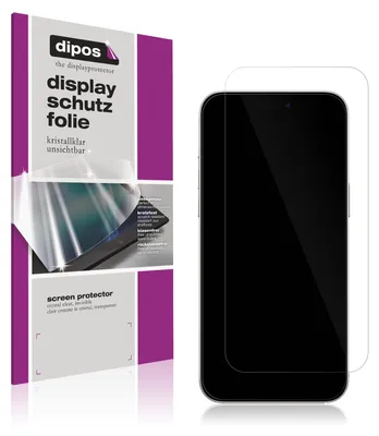 Produktbild von 4x Schutzfolie für Apple iPhone 16 Plus klar Displayschutzfolie Folie Display Schutz dipos