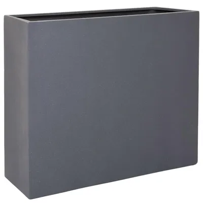 Produktbild von VIVANNO Raumteiler Fiberglas ELEMENTO Kasten, Graphitgrau matt - 88x30x75 cm