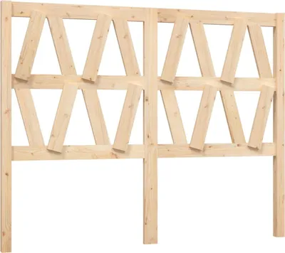 Obrázok produktu pre čelo postele vidaXL 126x4x100 cm z masívneho borovicového dreva