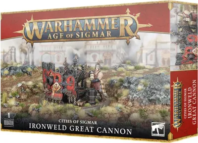 Immagine prodotto di W-AOS - Città di Sigmar: Grande Cannone Ironweld