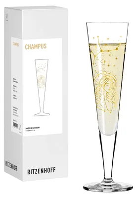 Produktbild von Ritzenhoff Astro Champagnerglas Jungfrau #12 205 ml Kristallglas
