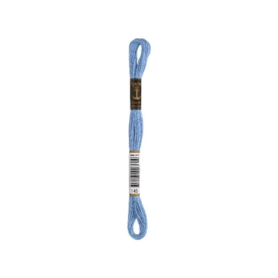 Immagine prodotto di Anchor Sticktwist 4635000-00145 filo da ricamo azzurro, 100 % cotone