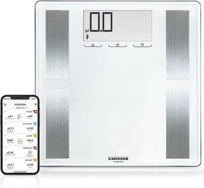 Immagine prodotto di Bilancia digitale BIA Premium con analisi corporea e ampio display LCD