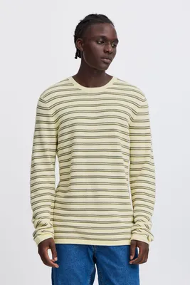 Immagine prodotto di Blend BHAJLAN maglia da uomo maglia fine 100% cotone vestibilità regolare