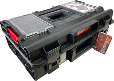 Obrázek produktu pro Qbrick System ONE 200 2.0 Profesionální modulární organizér na nářadí 585 x 385 x 190 mm 15,4 l stohovatelný IP66