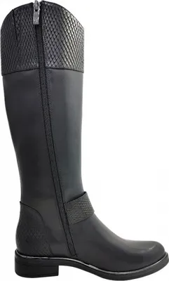 Produktbild von Caprice Damenschuhe Reißverschluss Schaftstiefel Schwarz Freizeit