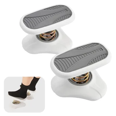 Produktbild von 2 Stück Fußstütze für unter den Schreibtisch im Büro, ergonomischer Fußhocker für unter den Schreibtisch,Wippfunktion für unruhige Menschen, entspannt effektiv die Beinmuskulatur