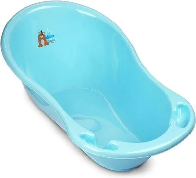 Productafbeelding van Antislip Babybadje voor Pasgeborenen - Ideaal Voor 0 tot 24 Maanden met Thermometer en Afvoerslang