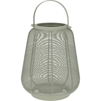 Zdjęcie produktu dla Lampion metalowy z uchwytem, 16 x 19 cm